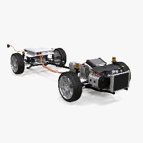 4x4 Hybrid Suspension 3D model